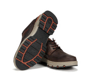 ZAPATO CASUAL CORDON ENGRASADO MARRON F1843 SIGURD CASTAÑO