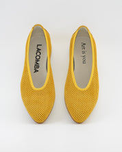 MERCEDITAS DE PIEL COLOR AMARILLO LACOMBA AMARILLYS