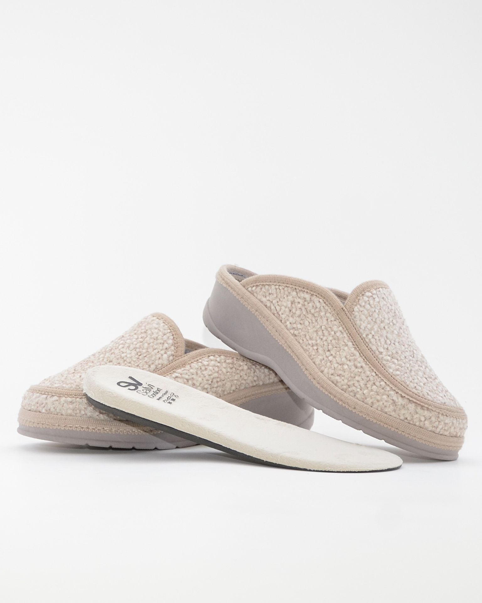 ZAPATILLA CASA MUJER CUÑA PLANTILLA EXTRAIBLE SALVI 64L-000 POLARIS ARENA