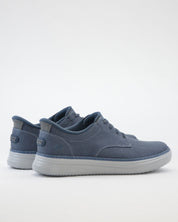 ZAPATILLA DE LONA SIN CORDONES AZUL SKECHERS 205701 NVY SLIP-INS