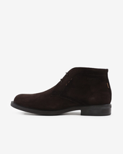 BOTINES CORDON HOMBRE FLUCHOS SERRAJE MARRON F2498 NANTES AFELPADO CAFÉ