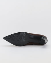 BOTIN DE MUJER TACON FINO COLOR SERRAJE MARRON CHOCOLATE DESIREE SAIRA 2
