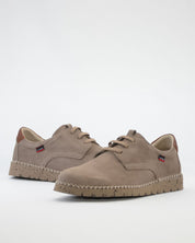 ZAPATO DE HOMBRE CALLAGHAN BEIGE CON CORDONES 65201