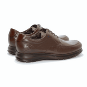 ZAPATO CORDON MARRON F0602 ZETA NUEZ BRISTOL