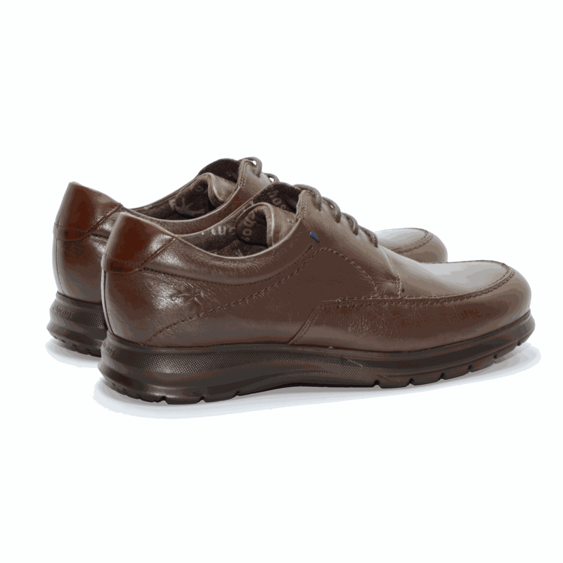ZAPATO CORDON MARRON F0602 ZETA NUEZ BRISTOL