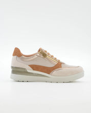 DEPORTIVO MUJER CON CORDONES Y CREMALLERA PLANTILLA EXTRAHIBLE STONEFLY 220740 9YO CREAM