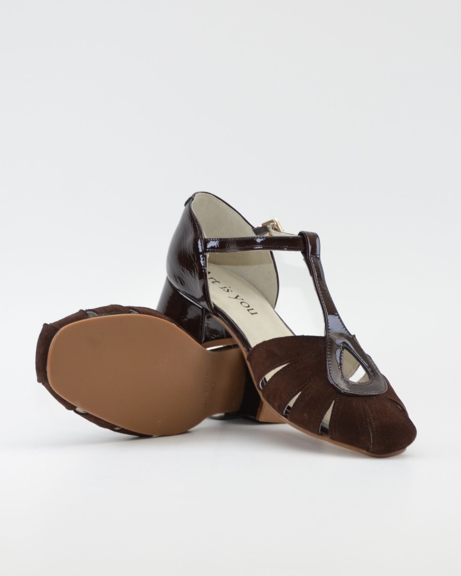 SANDALIA CANGREJERA MUJER MARRON CHOCOLATE LACOMBA COLUMBINE