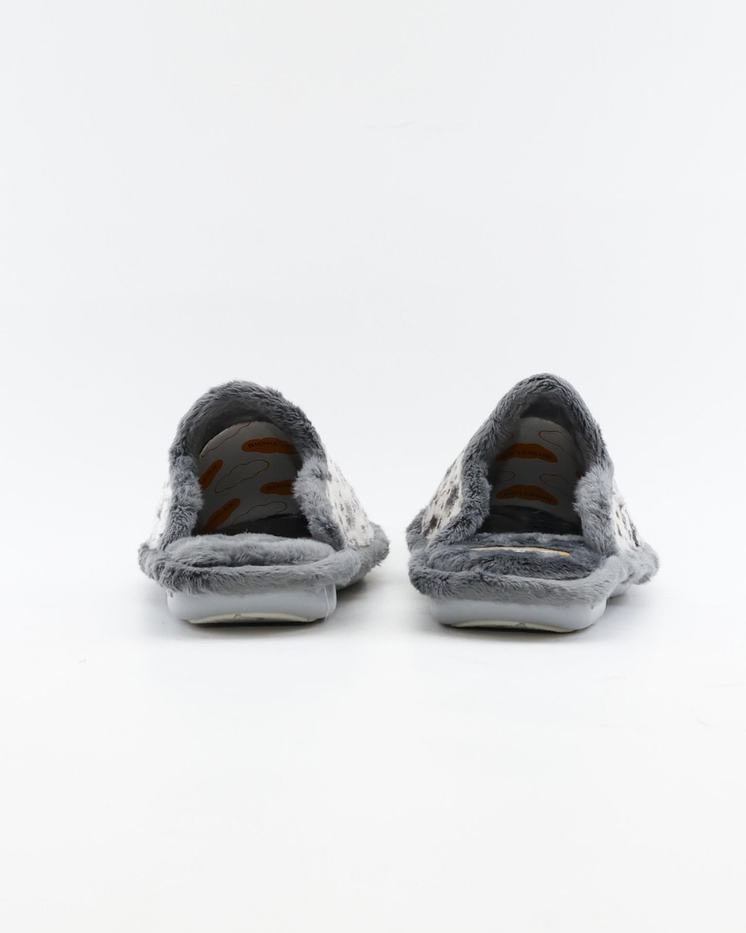 ZAPATILLAS DE CASA MUJER PLANAS BIO RELAX 4502 BRISA GRIS