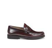ZAPATO MOCASIN HOMBRE CON ANTIFAZ COLOR BURDEOS FLUCHOS STAMFORD F0047