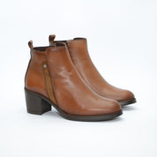 BOTIN TACON CUADRADO SAVAGE CUERO 8819