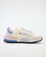 SNEAKERS LACOSTE MUJER ELITE ACTIVE 1261 SFA CREMA AZUL ROSA
