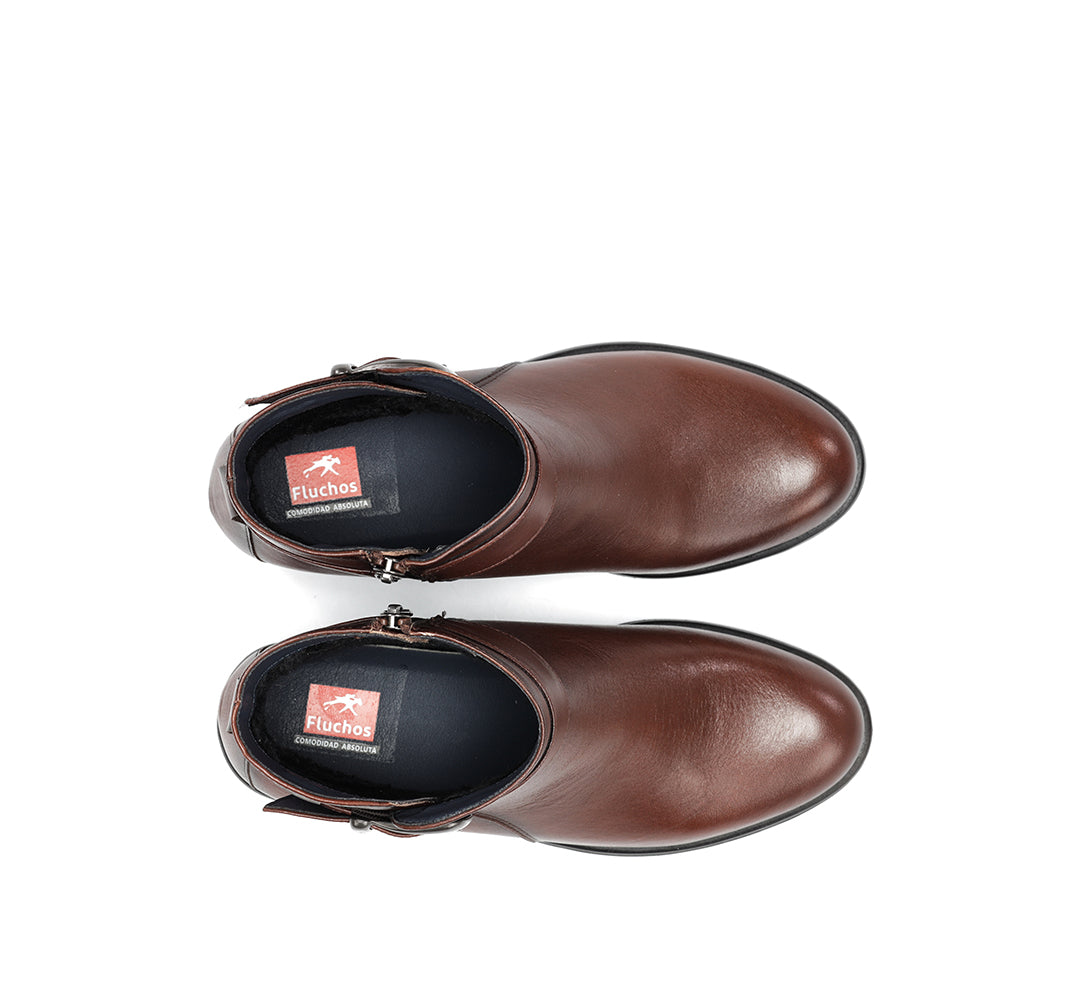 BOTIN MARRON IMPERMEABLE F2315 GALIT NUT