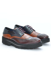 ZAPATO HOMBRE BLIUCHER PICADO FLORENTIC PISO GRUESO