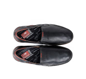 ZAPATO MOCASION FLUCHOS AZUL MARINO CON ELÁSTICOS MARINER 9883
