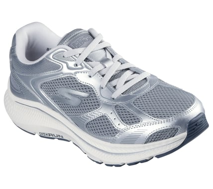 SNEAKERS MUJER SKECHERS GRIS PLATA 128633 GYSL