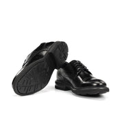 ZAPATO CORDON PICADO NEGRO F0629 BELGAS