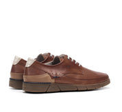 ZAPATO HOMBRE FLUCHOS COLOR CUERO CORDON PISO CARAMELO BARRY F1156