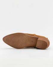 BOTIN MUJER COWBOY SERRAJE CUERO CON TACHAS KAOLA 3500