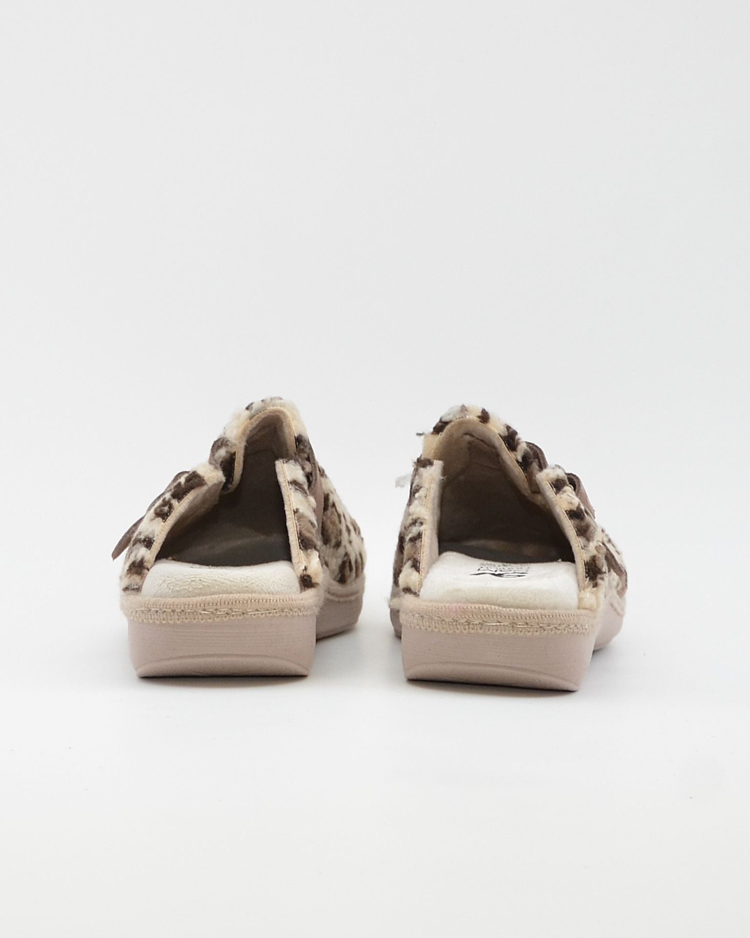ZAPATILLAS DE CASA MUJER CON HEBILLA SALVI 29L-000 IRBIS ANIMAL PINT