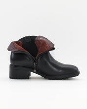 BOTIN TACON ANCHO MUJER COLOR NEGRO THE HAPPY MONK DALLAS 011
