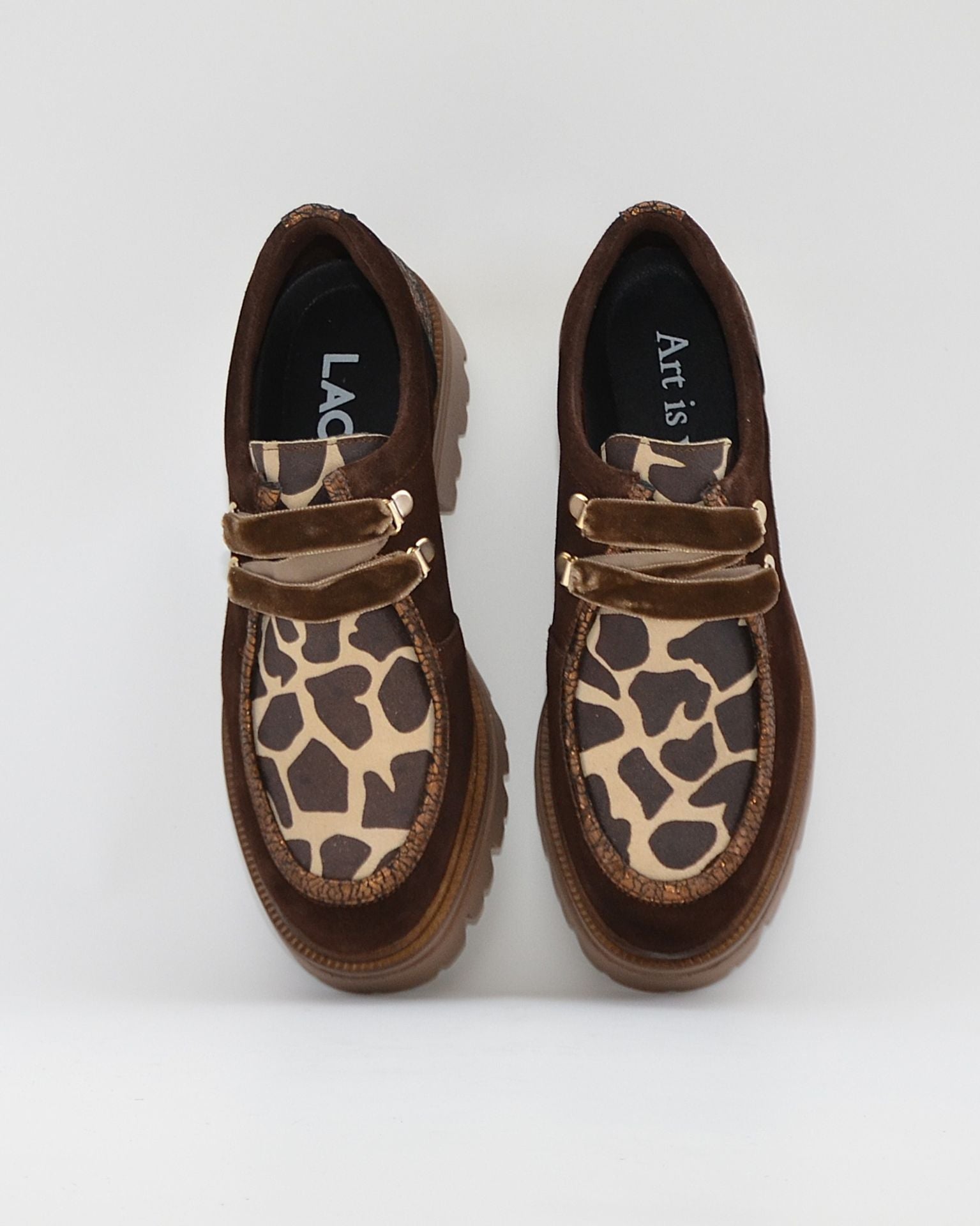 ZAPATO WALLABY MUJER MARRON CHOCOLATE LACOMBA BAMBOO