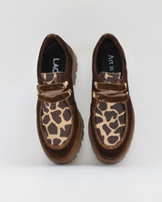 ZAPATO WALLABY MUJER MARRON CHOCOLATE LACOMBA BAMBOO