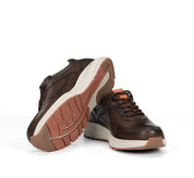 ZAPATO CASUAL IMPERMEABLE NOBUCK MARRON F2069 TRITON CAFÉ
