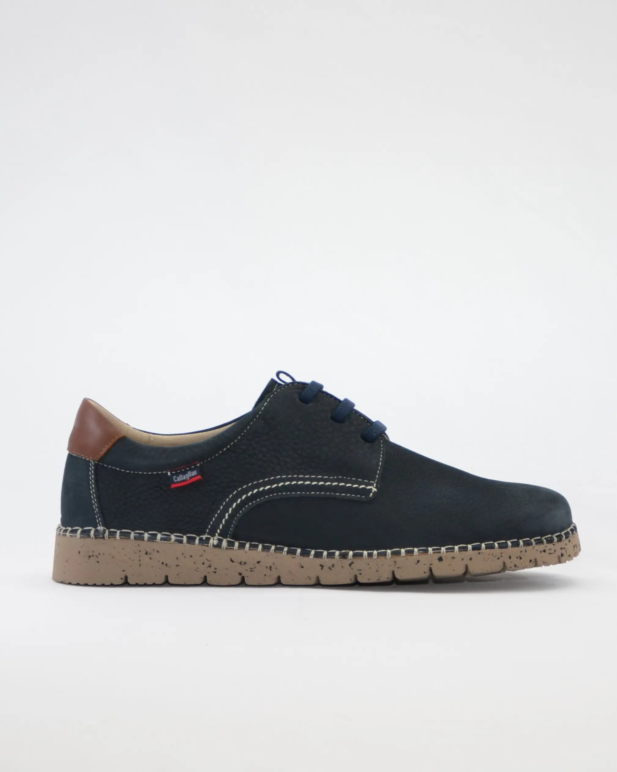 ZAPATO DE HOMBRE CALLAGHAN AZUL CON CORDONES 65201