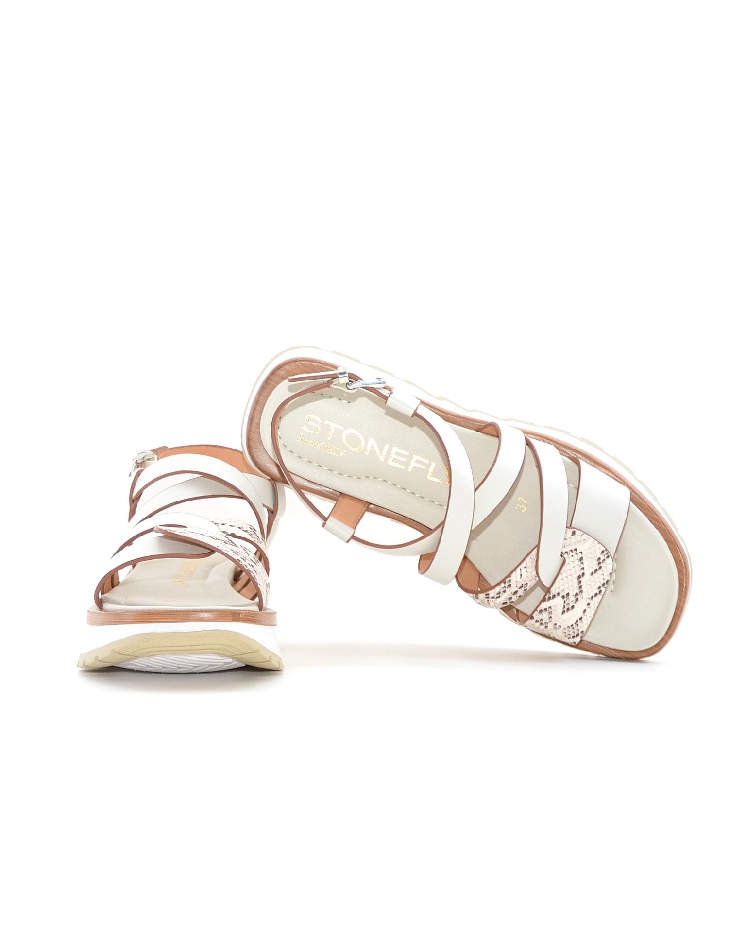 SANDALIA MUJER STONEFLY COMBI SENAKE BLANCO 223692 151 BIRCH WHITE