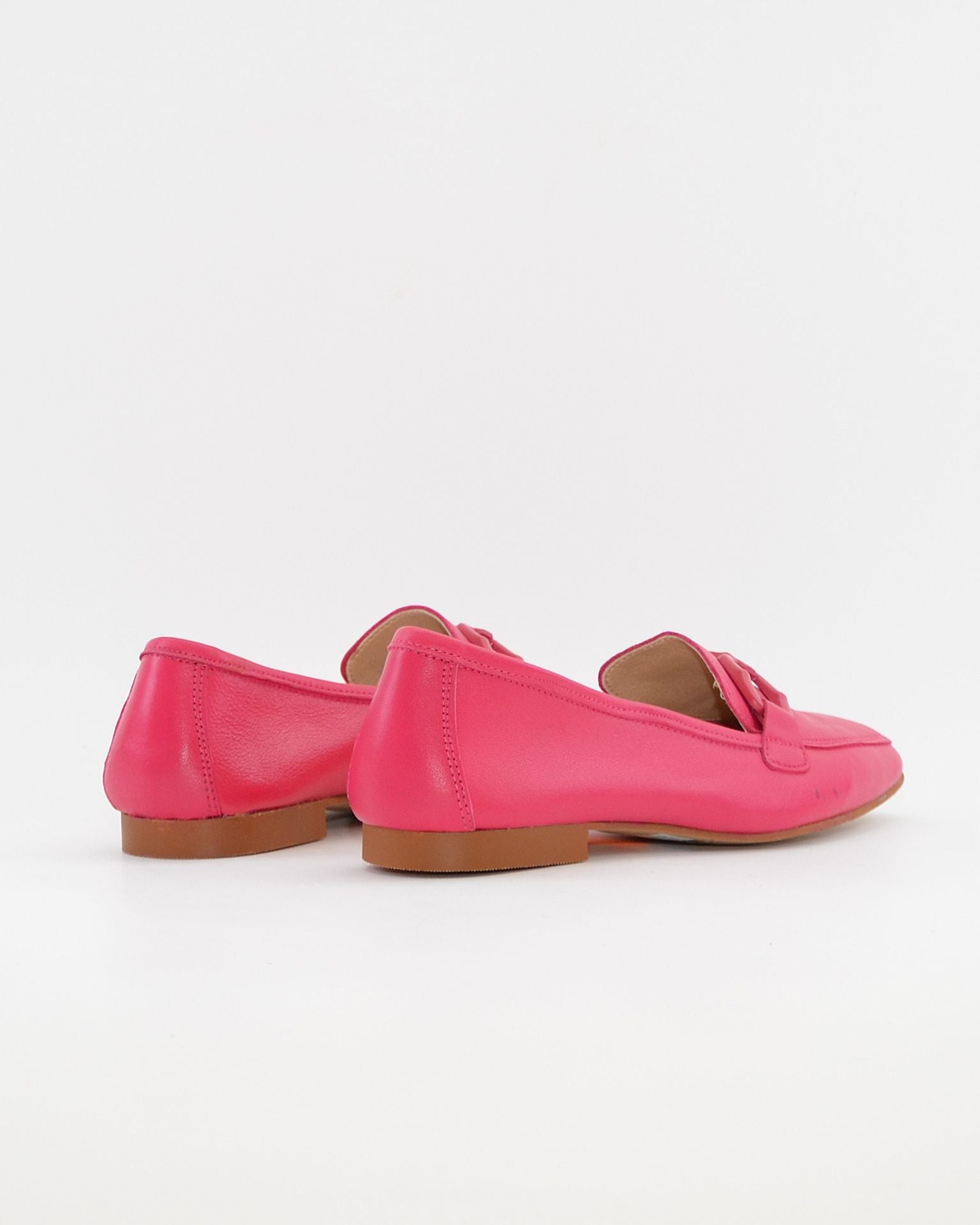 ZAPATO MOCASIN MUJER PLANO COLOR FUXIA CAYETANO 17186