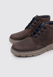 BOTIN CORDON MARRON ENGRASADO HAYA 55103