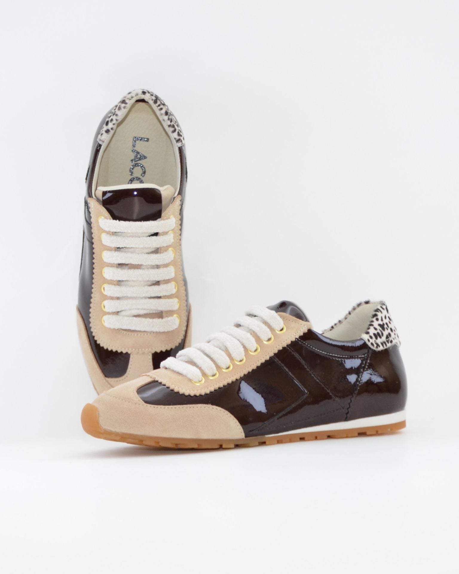 DEPORTIVO MUJER CORDON CHAROL MARRON CHOCOLATE LACOMBA NIGELLA