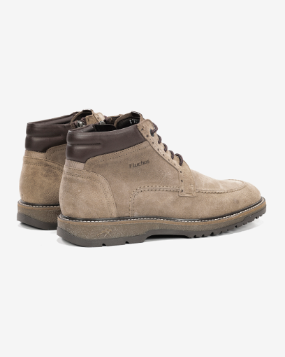BOTA CORDON HOMBRE SERRAJE TAUPE CON CORDONES FLUCHOS BUGGY F2325 MARMOTA