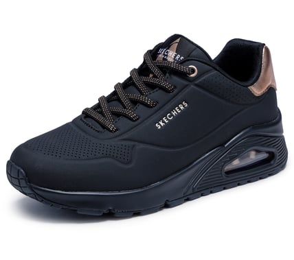 SNEAKERS MUJER SKECHERS NEGRO 155196 BBK UNO