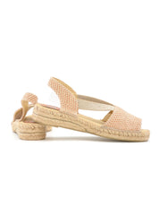 APLARGATA ABIERTA MUJER SALVI CON ELÁSTICOS PALMA CAMEL 165379