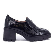 ZAPATO PLATAFORMA ELASTCIOS CHAROL NEGRO HI243610
