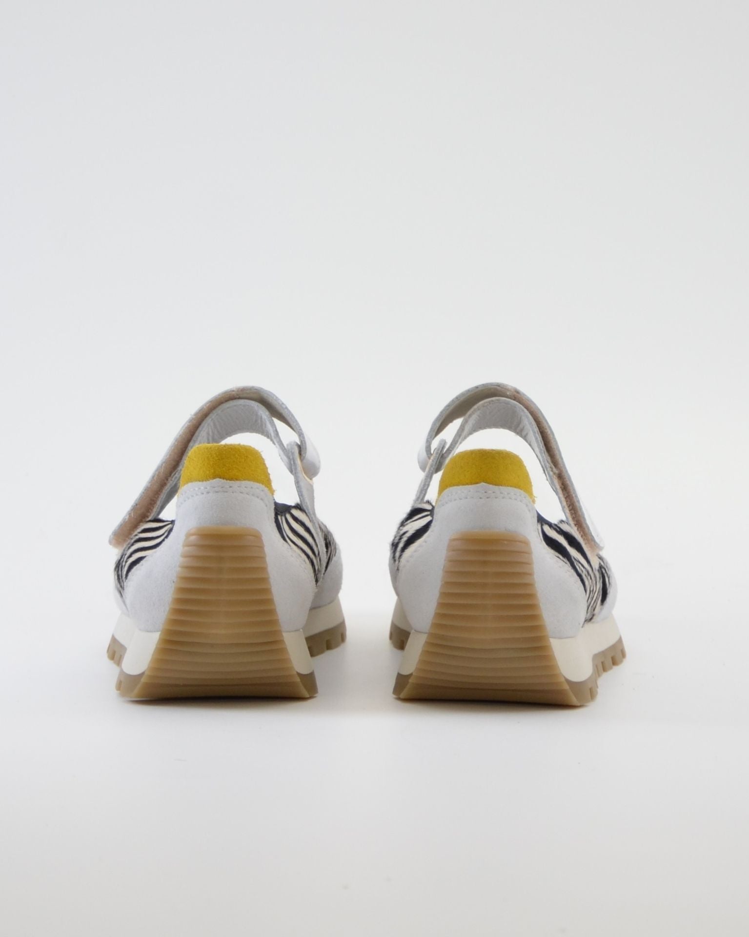 DEPORTIVO MARY JANE COMBI BLANCO ANIMAL PRINT LACOMBA YARROW PLANTILLA EXTRAIBLE