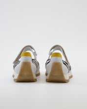 DEPORTIVO MARY JANE COMBI BLANCO ANIMAL PRINT LACOMBA YARROW PLANTILLA EXTRAIBLE