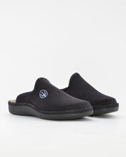 ZAPATILLAS DE CASA HOMBRE SALVI 09D-244 LONDON NEGRO TRIDENTE