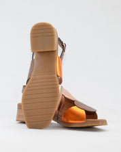 SANDALIA TACON BAJO BRONCE MULTI KAOLA 2684 PLANTA DE GEL