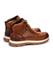 BOTIN HOMBRE PIKOLINOS CON CORDONES Y CREMALLERA COLOR CUERO M3M-8107C1 VIGO
