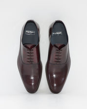 ZAPATO HOMBRE OXFORD FLORENTIC BURDEOS MICROPERFORADO