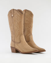 BOTA COWBOY COLOR BEIGE CON CREMALLERA  XTI 144308