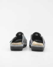 ZAPATILLAS DE CASA HOMBRE CON HEBILLA SALVI 41L-000 ELFO GRIS
