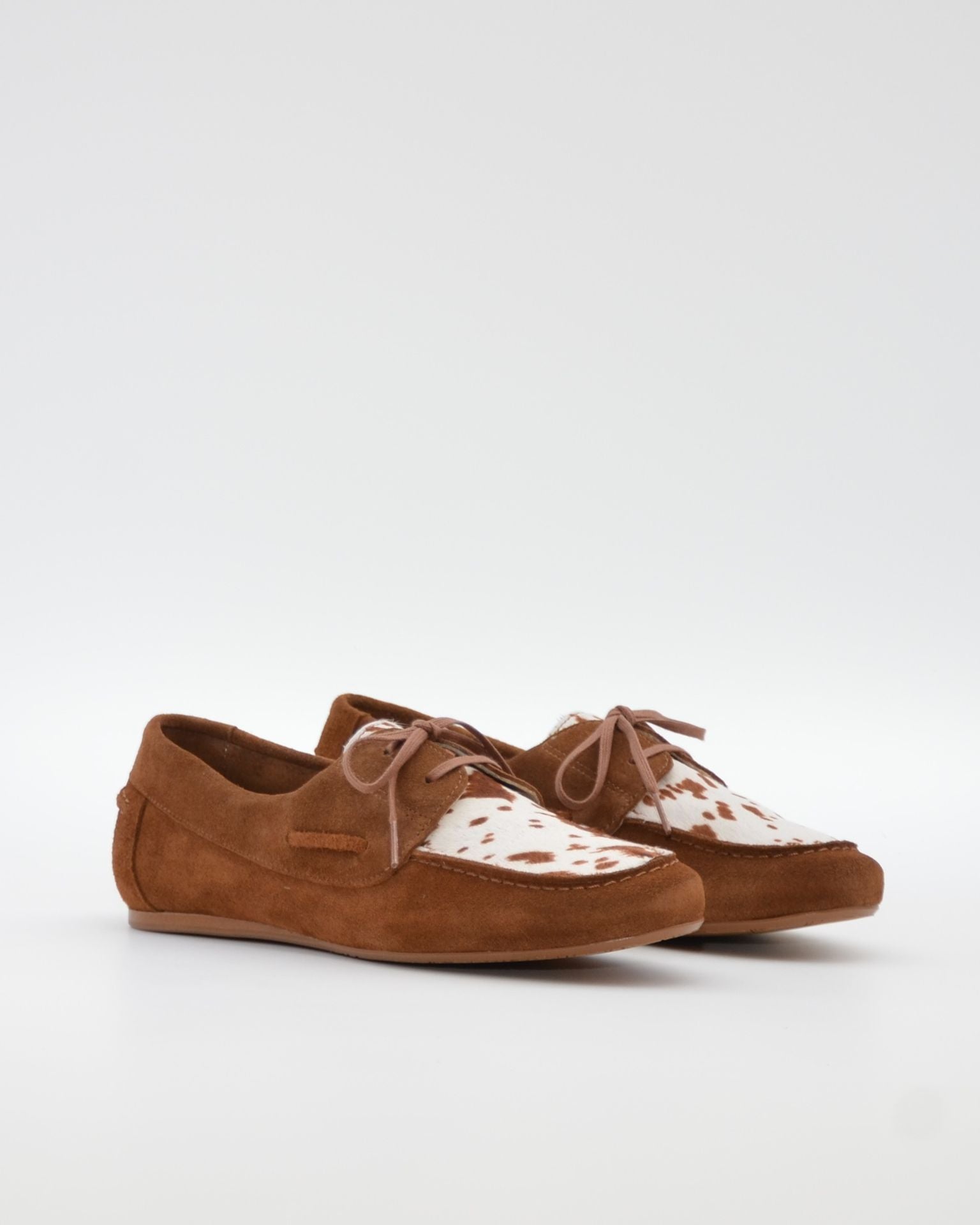 MOCASIN NAUTICO MUJER SERRAJE CUERO PONY LACOMBA NARCISUS