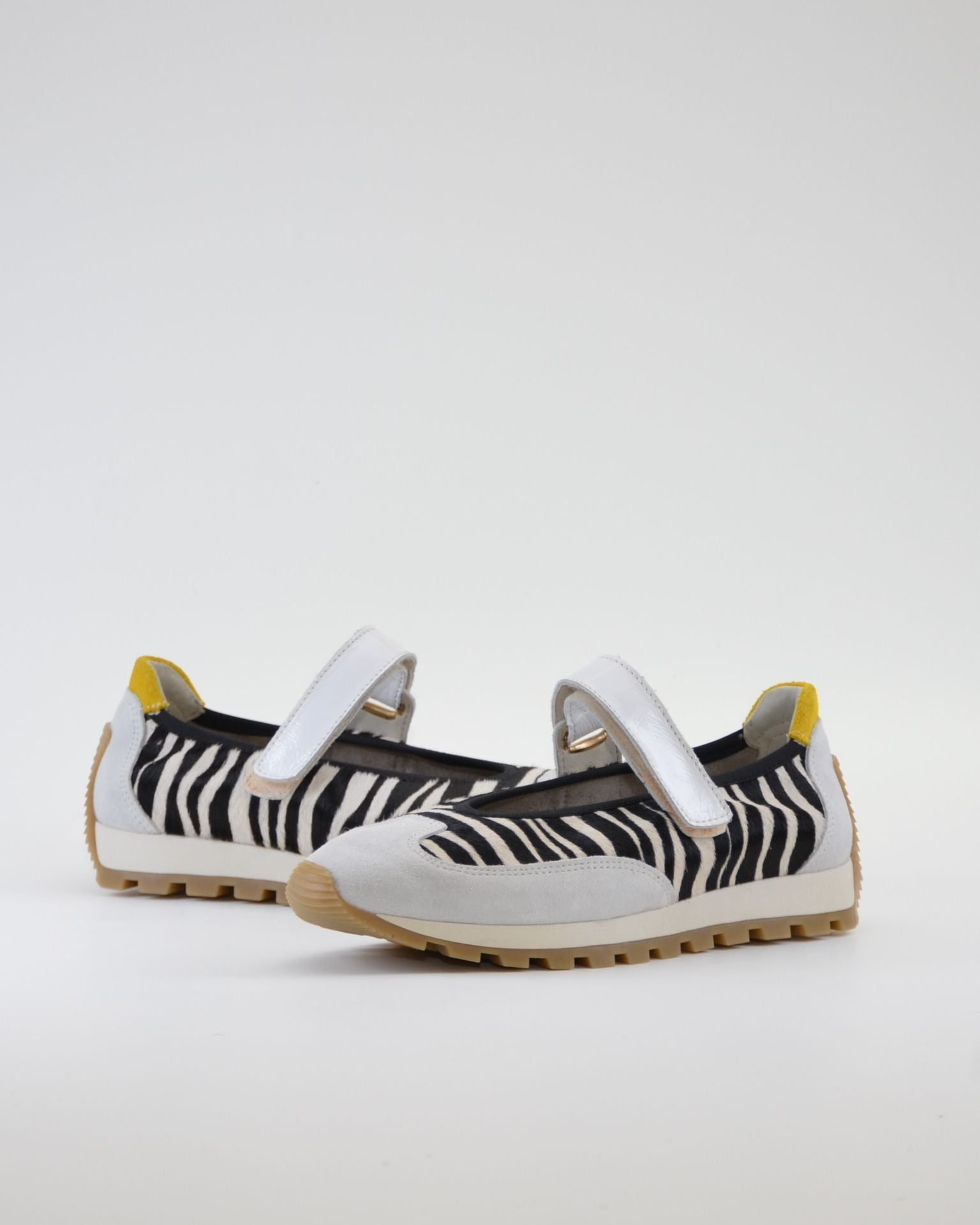 DEPORTIVO MARY JANE COMBI BLANCO ANIMAL PRINT LACOMBA YARROW PLANTILLA EXTRAIBLE
