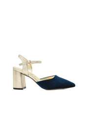 ZAPATO FIESTA TERCIOPELO MARINO 459K214