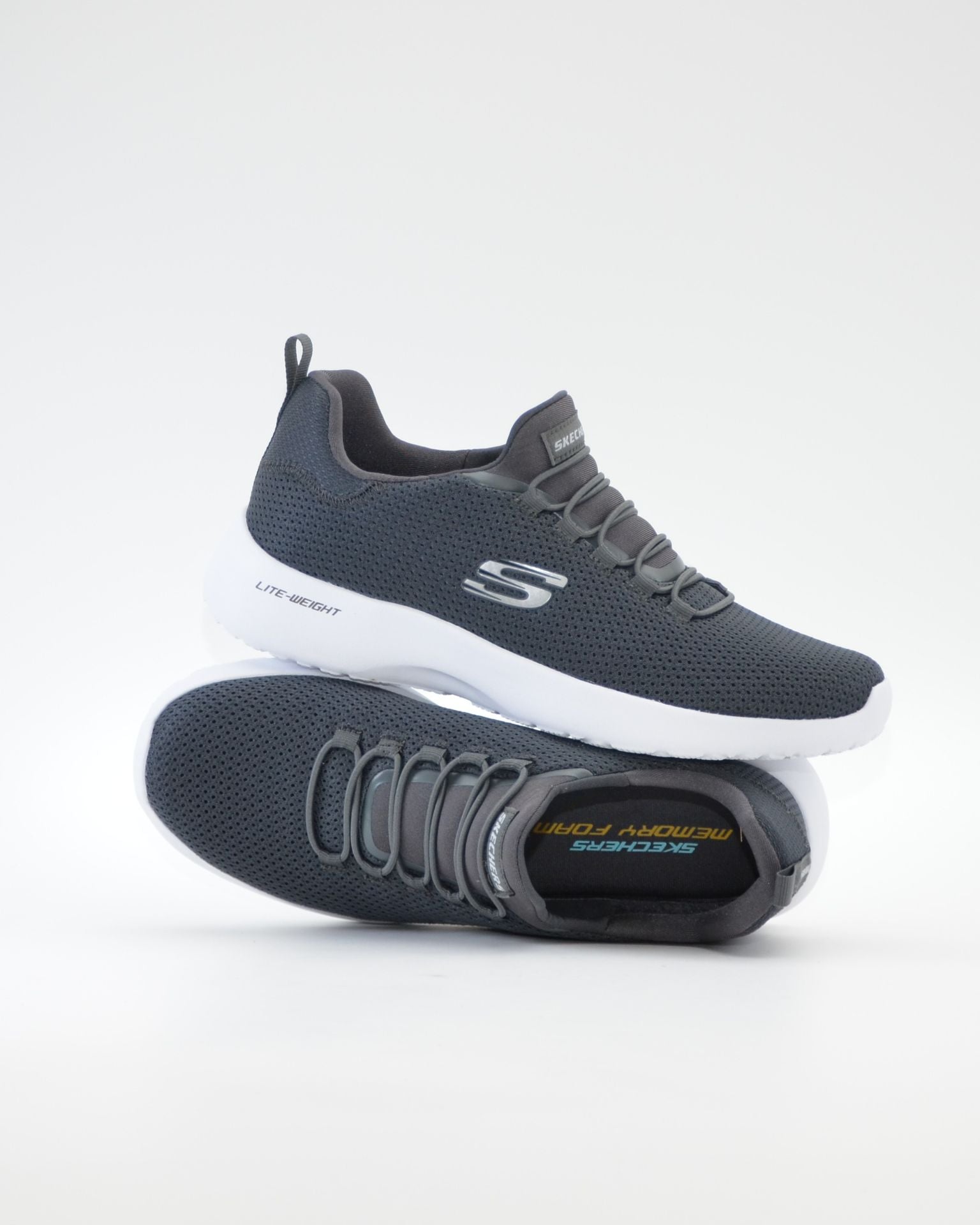 SNEAKERS HOMBRE SKECHERS 58360 GRY ELASTICOS SLIP-INS