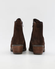 BOTIN MUJER COWBOY SERRAJE MARRON CHOCOLATE KAOLA 3500