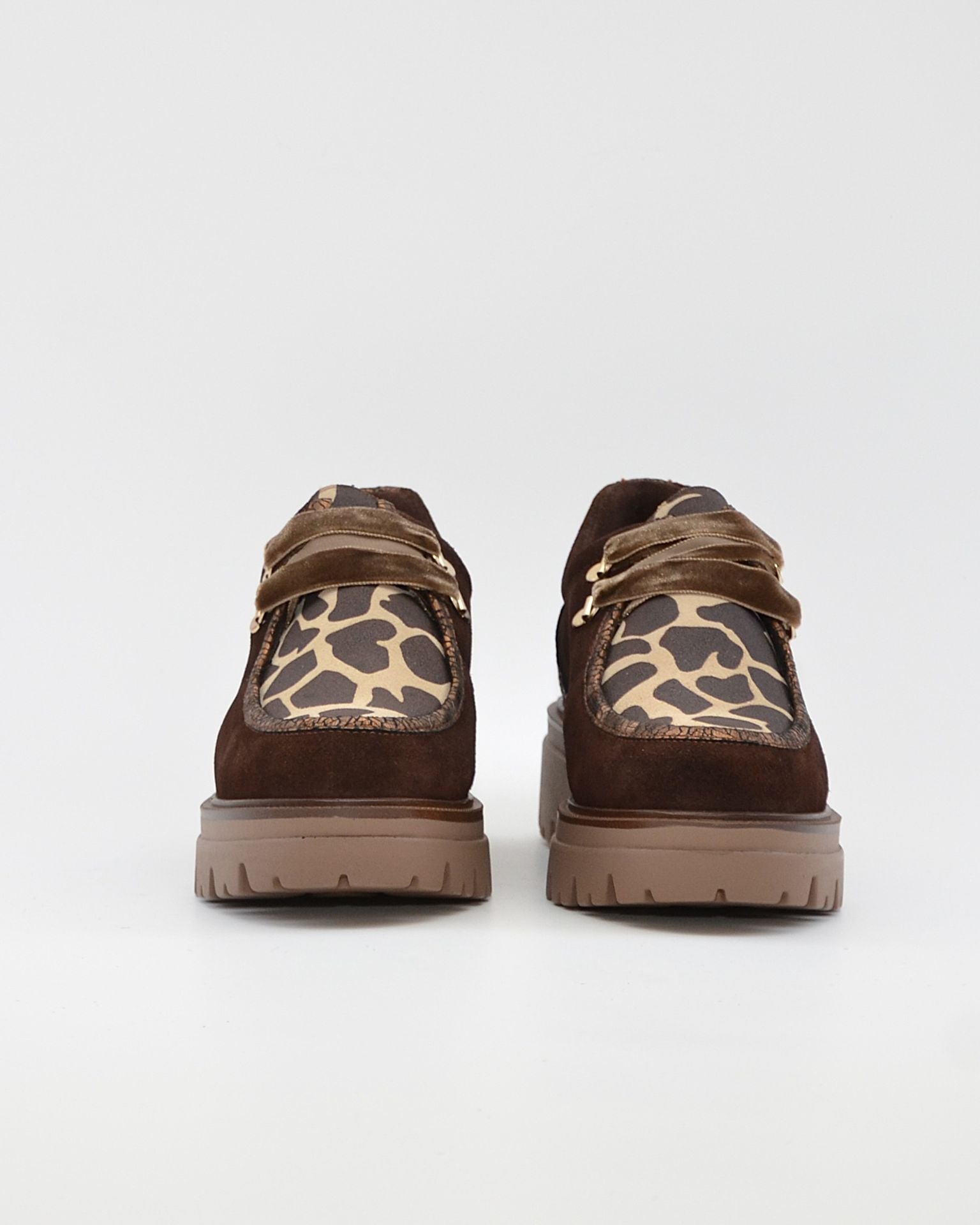 ZAPATO WALLABY MUJER MARRON CHOCOLATE LACOMBA BAMBOO
